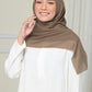 Diario - Kerudung Segi Empat Chevron Plain Scarf