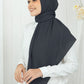 Diario - Kerudung Segi Empat Ultrafine Plain Scarf Grey Series