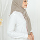 Diario - Kerudung Segi Empat Ultrafine Plain Scarf Grey Series