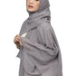 Diario x Nagita Slavina - Ultrafine Plain Scarf Kerudung Segi Empat