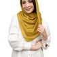 Diario x Nagita Slavina - Ultrafine Plain Scarf Kerudung Segi Empat
