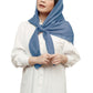 Diario x Nagita Slavina - Ultrafine Plain Scarf Kerudung Segi Empat