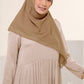 Diario - Kerudung Segi Empat Ultrafine Plain Scarf Voal Chocolate Series