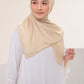 Diario - Kerudung Segi Empat Ultrafine Plain Scarf Voal Chocolate Series