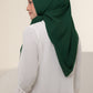 Diario - Kerudung Segi Empat Ultrafine Plain Scarf Voal Green Series
