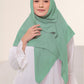 Diario - Kerudung Segi Empat Ultrafine Plain Scarf Voal Green Series