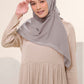Diario - Kerudung Segi Empat Ultrafine Plain Scarf Grey Series