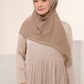 Diario - Kerudung Segi Empat Ultrafine Plain Scarf Voal Chocolate Series