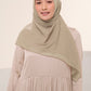 Diario - Kerudung Segi Empat Ultrafine Plain Scarf Voal Green Series