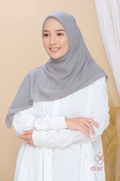 Diario - Kerudung Segi Empat Starlight Plain Scarf