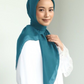 Diario - Kerudung Segi Empat Ultrafine Plain Scarf Voal Green Series